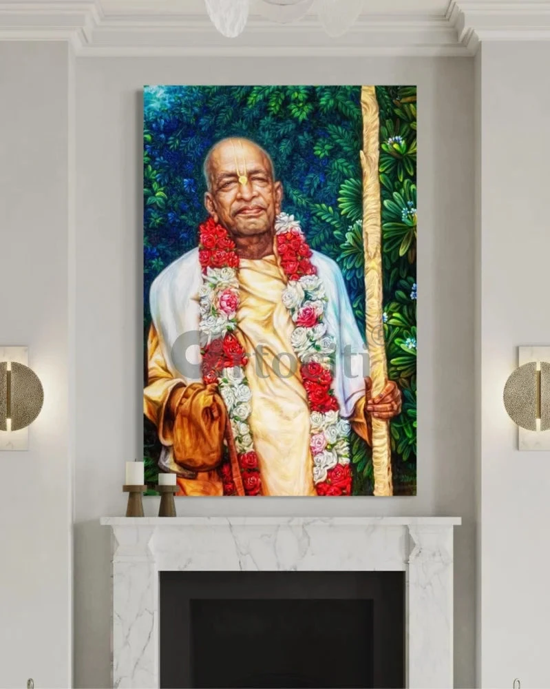 A.C. Bhaktivedanta Swami Prabhupada Indian Ethnic Canvas Giclee Print(A C Bhaktivedanta Swami Prabhupada The Servant Of Krishna Spiritual Guru Canvas Giclee Print Indian Ethnic) 3 A.C. Bhaktivedanta Swami Prabhupada Indian Ethnic Canvas Giclee Print(A C Bhaktivedanta Swami Prabhupada The Servant Of Krishna Spiritual Guru Canvas Giclee Print Indian Ethnic)