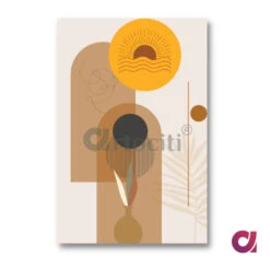 Abstract Boho Chic Canvas Painting (Set Of 3)(Abstract Abstract Design Boho Chic Canvas Painting Set Of 3) -Artociti Sale Store abstract boho chic canvas painting set of 3 123