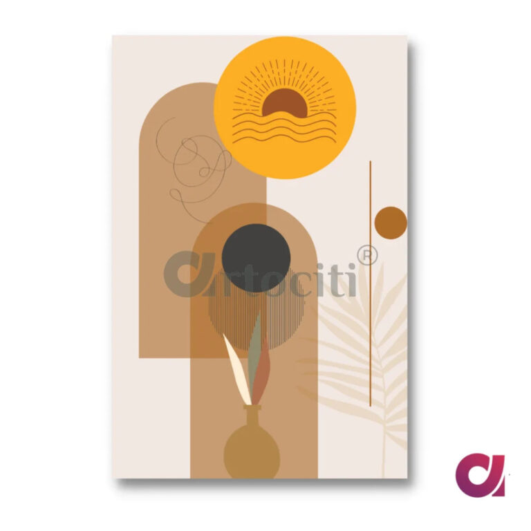 Artociti Sale Store -Artociti Sale Store abstract boho chic canvas painting set of 3 123 768x768 1