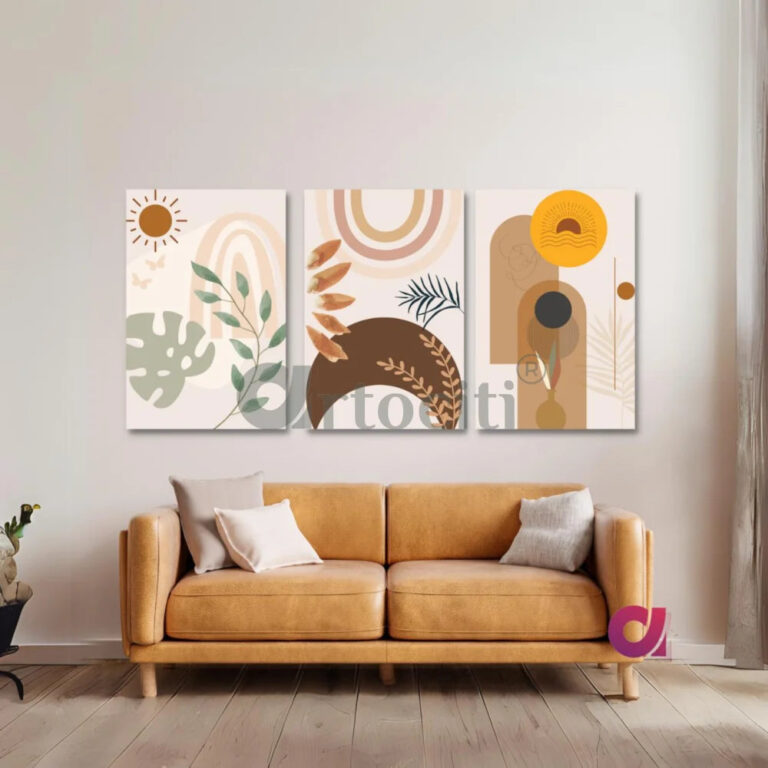 Artociti Sale Store -Artociti Sale Store abstract boho chic canvas painting set of 3 412 768x768 1