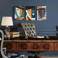 Abstract Face Wall Art Set Of 3 Canvas Giclee Prints(Abstract Face Wall Art Set Of 3 Transform Your Space With Unique Canvas Giclee Prints Modern Abstract) 18 Abstract Face Wall Art Set Of 3 Canvas Giclee Prints(Abstract Face Wall Art Set Of 3 Transform Your Space With Unique Canvas Giclee Prints Modern Abstract) -Artociti Sale Store abstract face wall art set of 3 canvas giclee prints 151