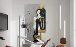 Abstract Radha Krishna 3D Elevation Sculpture Relief Mural Wall Art(7x3 5 Feet Abstract Radha Krishna 3d Elevation Sculpture Relief Mural Wall Art) -Artociti Sale Store abstract radha krishna 3d elevation sculpture relief mural wall art 594