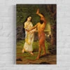Birth Of Shakuntala By Raja Ravi Varma Famous Canvas Painting(The Birth Of Shakuntala By Raja Ravi Varma Famous Canvas Painting) -Artociti Sale Store birth of shakuntala by raja ravi varma famous canvas painting 24x16 inches verma 920