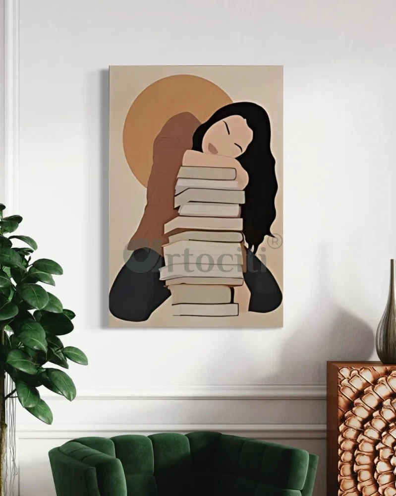 Boho Chic Woman Illustration Famous Canvas Painting Art(Boho Chic Woman Illustration Canvas Stylish Girl Art Print For Modern Interiors) 5 Boho Chic Woman Illustration Famous Canvas Painting Art(Boho Chic Woman Illustration Canvas Stylish Girl Art Print For Modern Interiors) - Image 3