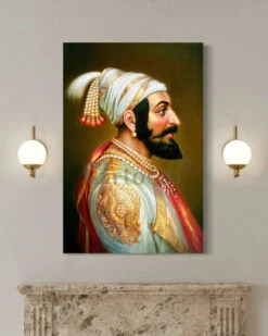 Chattrapati Shivaji Maharaj Indian Ethnic Canvas Giclee Print(Chattrapati Shivaji Maharaj Indian Ethnic Canvas Giclee Print)
