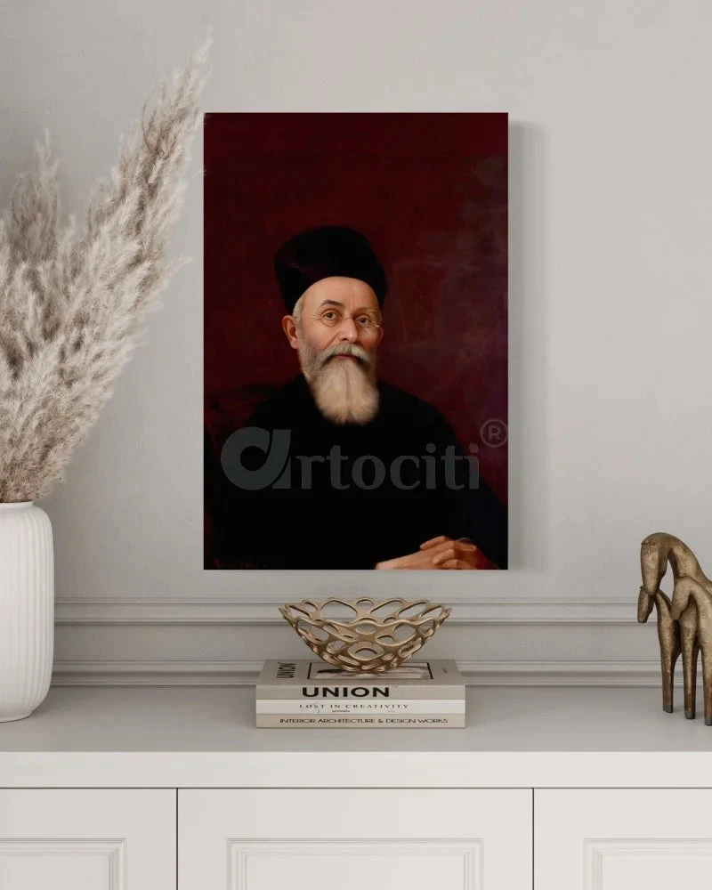 Dadabhai Naoroji By Raja Ravi Varma Famous Canvas Painting(Dadabhai Naoroji By Raja Ravi Varma Famous Canvas Painting) 6 Dadabhai Naoroji By Raja Ravi Varma Famous Canvas Painting(Dadabhai Naoroji By Raja Ravi Varma Famous Canvas Painting) - Image 4