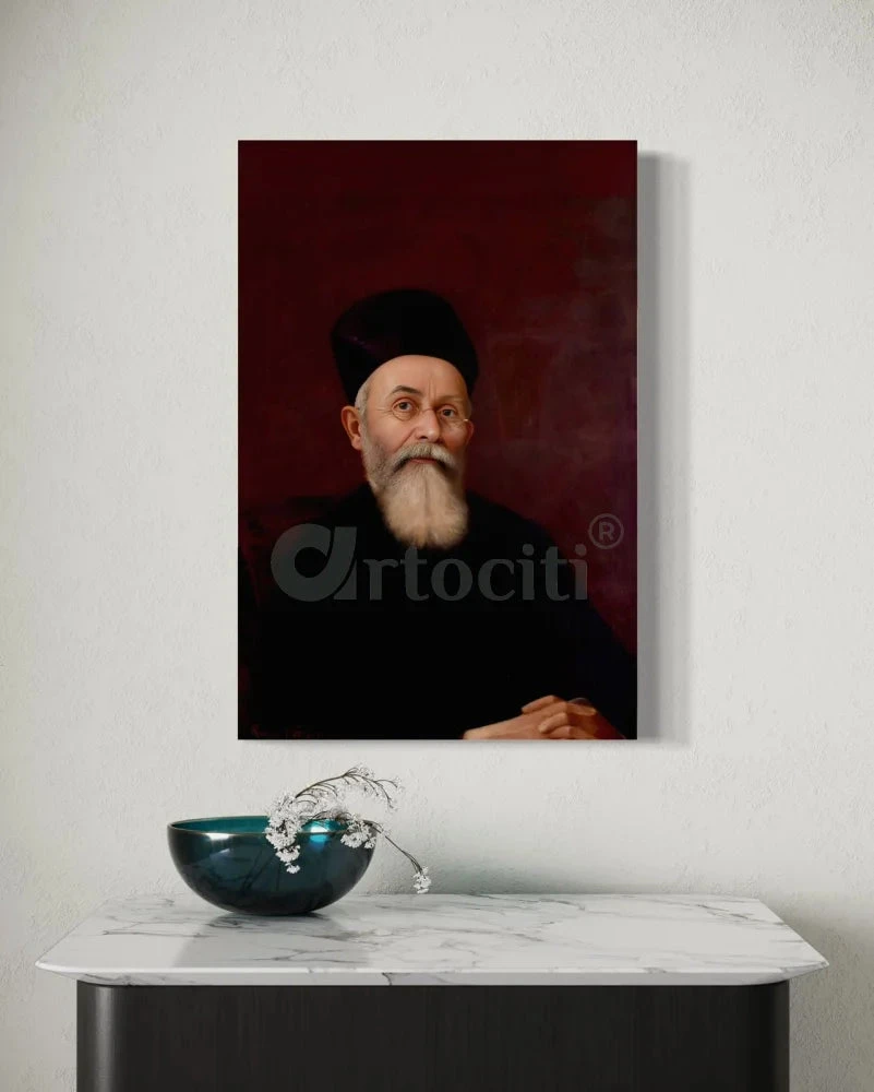 Dadabhai Naoroji By Raja Ravi Varma Famous Canvas Painting(Dadabhai Naoroji By Raja Ravi Varma Famous Canvas Painting) 5 Dadabhai Naoroji By Raja Ravi Varma Famous Canvas Painting(Dadabhai Naoroji By Raja Ravi Varma Famous Canvas Painting) - Image 3