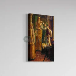 Decking The Bride By Raja Ravi Varma Canvas Painting(Decking The Bride By Raja Ravi Varma Famous Canvas Painting) -Artociti Sale Store decking the bride by raja ravi varma canvas painting 282
