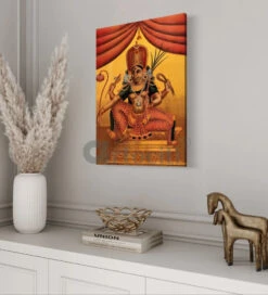 Devi In Benign Aspect By Raja Ravi Varma Famous Canvas Painting(Devi In Benign Aspect By Raja Ravi Varma Famous Canvas Painting) -Artociti Sale Store devi in benign aspect by raja ravi varma famous canvas painting verma 853