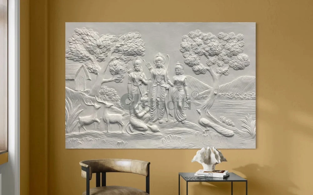 Divine Ram Darbar 3D Relief Mural | 6X4 And 8X5 Feet(Divine Ram Darbar 3d Relief Mural Epitome Of Spiritual Elegance 1) 22 Divine Ram Darbar 3D Relief Mural | 6X4 And 8X5 Feet(Divine Ram Darbar 3d Relief Mural Epitome Of Spiritual Elegance 1) - Image 20