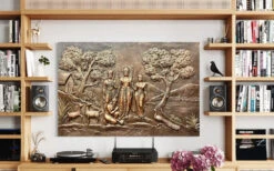 Divine Ram Darbar 3D Relief Mural | 6X4 And 8X5 Feet(Divine Ram Darbar 3d Relief Mural Epitome Of Spiritual Elegance 1) 30 Divine Ram Darbar 3D Relief Mural | 6X4 And 8X5 Feet(Divine Ram Darbar 3d Relief Mural Epitome Of Spiritual Elegance 1) -Artociti Sale Store divine ram darbar 3d relief mural 6x4 and 8x5 feet unframed bronze 739