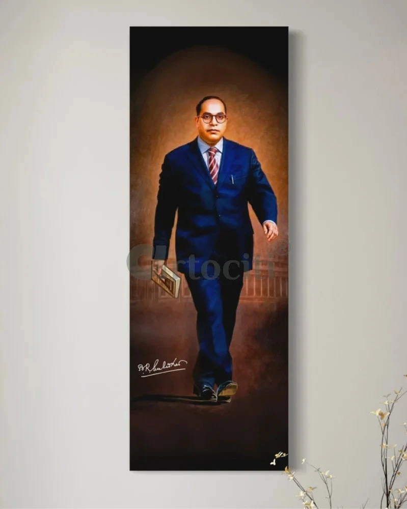Dr. B. R. Ambedkar Walking Canvas Painting | Premium Giclée Canvas Print | Available In Mounted & Roll Format(Dr B R Ambedkar Walking Canvas Painting Premium Giclee Canvas Print Available In Mounted Roll Format) 3 Dr. B. R. Ambedkar Walking Canvas Painting | Premium Giclée Canvas Print | Available In Mounted & Roll Format(Dr B R Ambedkar Walking Canvas Painting Premium Giclee Canvas Print Available In Mounted Roll Format)