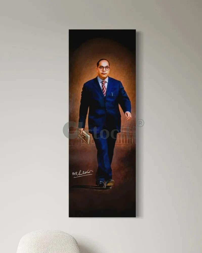 Dr. B. R. Ambedkar Walking Canvas Painting | Premium Giclée Canvas Print | Available In Mounted & Roll Format(Dr B R Ambedkar Walking Canvas Painting Premium Giclee Canvas Print Available In Mounted Roll Format) 6 Dr. B. R. Ambedkar Walking Canvas Painting | Premium Giclée Canvas Print | Available In Mounted & Roll Format(Dr B R Ambedkar Walking Canvas Painting Premium Giclee Canvas Print Available In Mounted Roll Format) - Image 4