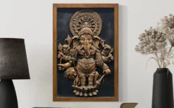 Drishti Ganesha 3D Relief Mural Wall Art(Drishti Ganesha 3d Relief Mural Wall Art Shubh Drishti Vighnaharta Ganesh Idol) 30 Drishti Ganesha 3D Relief Mural Wall Art(Drishti Ganesha 3d Relief Mural Wall Art Shubh Drishti Vighnaharta Ganesh Idol) -Artociti Sale Store drishti ganesha 3d relief mural wall art decor 253
