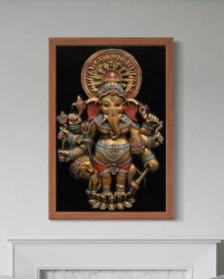 Drishti Ganesha 3D Relief Mural Wall Art(Drishti Ganesha 3d Relief Mural Wall Art Shubh Drishti Vighnaharta Ganesh Idol) 34 Drishti Ganesha 3D Relief Mural Wall Art(Drishti Ganesha 3d Relief Mural Wall Art Shubh Drishti Vighnaharta Ganesh Idol) -Artociti Sale Store drishti ganesha 3d relief mural wall art decor 511