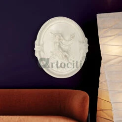 European Angel 3D Wall Hanging | Ready To Hang | 3D Wall Sculpture(European Theme 3d Wall Hanging Ready To Hang 3d Wall Sculpture) -Artociti Sale Store european angel 3d wall hanging ready to hang sculpture 209