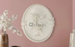 European Angel 3D Wall Hanging | Ready To Hang | 3D Wall Sculpture(European Theme 3d Wall Hanging Ready To Hang 3d Wall Sculpture) -Artociti Sale Store european angel 3d wall hanging ready to hang sculpture 732