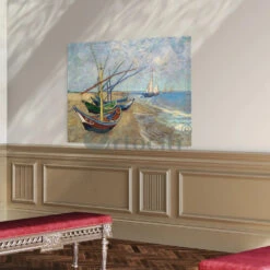 Fishing Boats On The Beach At Saintes Maries By Vincent Van Gogh Canvas Giclee Print(Fishing Boats On The Beach At Saintes Maries By Vincent Van Gogh Canvas Print Dive Into Tranquil Waters Of Artistry) 14 Fishing Boats On The Beach At Saintes Maries By Vincent Van Gogh Canvas Giclee Print(Fishing Boats On The Beach At Saintes Maries By Vincent Van Gogh Canvas Print Dive Into Tranquil Waters Of Artistry) -Artociti Sale Store fishing boats on the beach at saintes maries by vincent van gogh canvas giclee print 255