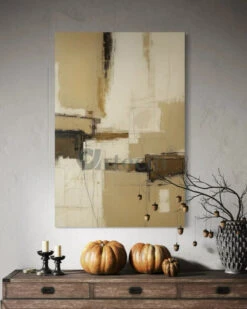Forms In Abstractions | Abstract In Beige 3 Modern Abstract Canvas Painting(Forms In Abstractions Abstract In Beige 3 Modern Abstract Canvas Painting) -Artociti Sale Store forms in abstractions abstract beige 3 modern canvas painting 815