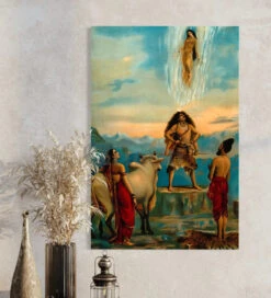 Gangawataran Descent Of Ganga By Raja Ravi Varma Famous Canvas Painting(Gangawataran Ganga Avataran Descent Of Ganga By Raja Ravi Varma Famous Canvas Painting) 13 Gangawataran Descent Of Ganga By Raja Ravi Varma Famous Canvas Painting(Gangawataran Ganga Avataran Descent Of Ganga By Raja Ravi Varma Famous Canvas Painting) -Artociti Sale Store gangawataran descent of ganga by raja ravi varma famous canvas painting verma 611