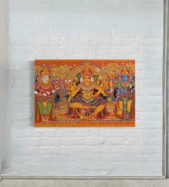 Goddess Durga Kerala Mural Art Canvas Giclee Print(Divine Mastery Goddess Durga Kerala Mural Art Canvas Giclee Print Elevate Your Space With Timeless Elegance) 14 Goddess Durga Kerala Mural Art Canvas Giclee Print(Divine Mastery Goddess Durga Kerala Mural Art Canvas Giclee Print Elevate Your Space With Timeless Elegance) -Artociti Sale Store goddess durga kerala mural art canvas giclee print 142