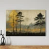 Golden Autumn Mist | Modern Abstract Landscape Canvas Painting – Tranquil Forest Wall Art(Golden Autumn Mist Modern Abstract Landscape Canvas Painting Tranquil Forest Wall Art) 2 Golden Autumn Mist | Modern Abstract Landscape Canvas Painting – Tranquil Forest Wall Art(Golden Autumn Mist Modern Abstract Landscape Canvas Painting Tranquil Forest Wall Art) -Artociti Sale Store golden autumn mist modern abstract landscape canvas painting tranquil forest wall art 18x12 inch 360