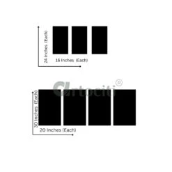 Golden Elegance - Set Of 4 Modern Abstract Canvas Print(Golden Elegance Set Of 4 Modern Abstract Canvas Prints With Golden Black Marble Wood Grain) -Artociti Sale Store golden elegance set of 4 modern abstract canvas print 661