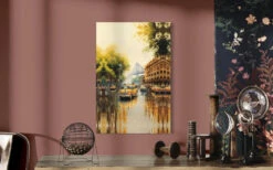 Iconic Indian Cities Canvas Set: Banaras, Kolkata, Delhi World Famous Cities(Iconic Indian Cities Canvas Set Banaras Kolkata Delhi) -Artociti Sale Store iconic indian cities canvas set banaras kolkata delhi world famous 24x16 inches wall art 684