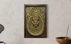 Khatu Shyam 3D Relief Mural Wall Art(Khatu Shyam 3d Relief Mural Wall Art Khatoo Elevate Your Space) -Artociti Sale Store khatu shyam 3d relief mural wall art 220