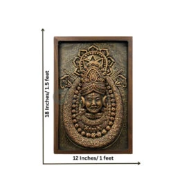 Khatu Shyam 3D Relief Mural Wall Art(Khatu Shyam 3d Relief Mural Wall Art Khatoo Elevate Your Space) -Artociti Sale Store khatu shyam 3d relief mural wall art 303