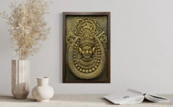 Khatu Shyam 3D Relief Mural Wall Art(Khatu Shyam 3d Relief Mural Wall Art Khatoo Elevate Your Space) -Artociti Sale Store khatu shyam 3d relief mural wall art 348