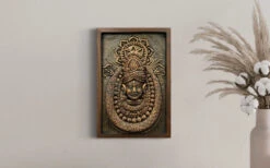 Khatu Shyam 3D Relief Mural Wall Art(Khatu Shyam 3d Relief Mural Wall Art Khatoo Elevate Your Space) -Artociti Sale Store khatu shyam 3d relief mural wall art 759