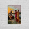 Krishna Declaring Love For Radha By Raja Ravi Varma Famous Canvas Painting(Krishna Declaring His Love For Radha Manini Radha By Raja Ravi Varma Famous Canvas Painting) 2 Krishna Declaring Love For Radha By Raja Ravi Varma Famous Canvas Painting(Krishna Declaring His Love For Radha Manini Radha By Raja Ravi Varma Famous Canvas Painting) -Artociti Sale Store krishna declaring love for radha by raja ravi varma famous canvas painting 12x18 inches verma 563