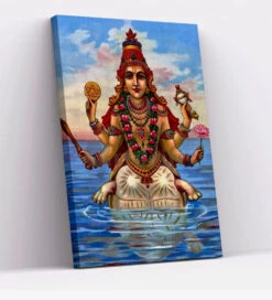 Kurma Avatar By Raja Ravi Varma Famous Canvas Painting(Kurma Avatar By Raja Ravi Varma Famous Canvas Painting) -Artociti Sale Store kurma avatar by raja ravi varma famous canvas painting 30x20 inches verma 546