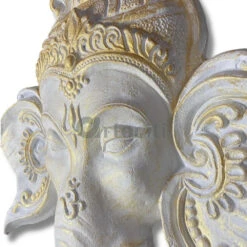 Lord Ganesha Face 3D Wall Art(Lord Ganesha Wall Hanging Relief Mural) -Artociti Sale Store lord ganesha face 3d wall art decor 832