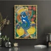 Lord Ganesha Madhubani Art Painting Canvas Print(Divine Harmony Lord Ganesha Madhubani Art Painting Canvas Print High Quality Giclee Print Gallery Wrapped) -Artociti Sale Store lord ganesha madhubani art painting canvas print wall decor 697