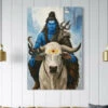 Lord Shiva With Nandi – Divine Canvas Painting | Indian Ethnic Canvas Wall Art(Lord Shiva With Nandi Divine Canvas Painting Indian Ethnic Canvas Wall Art) 1 Lord Shiva With Nandi – Divine Canvas Painting | Indian Ethnic Canvas Wall Art(Lord Shiva With Nandi Divine Canvas Painting Indian Ethnic Canvas Wall Art) -Artociti Sale Store lord shiva with nandi divine canvas painting indian ethnic wall art 12x18 inch 533