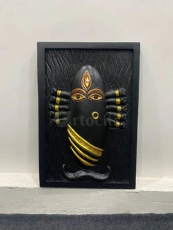 Maa Linga Bhairavi 3D Relief Mural Wall Art(Maa Linga Bhairavi 3d Relief Mural Wall Art) -Artociti Sale Store maa linga bhairavi 3d relief mural wall art 526