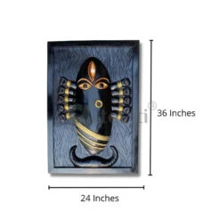 Maa Linga Bhairavi 3D Relief Mural Wall Art(Maa Linga Bhairavi 3d Relief Mural Wall Art) -Artociti Sale Store maa linga bhairavi 3d relief mural wall art 576