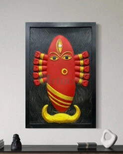Maa Linga Bhairavi 3D Relief Mural Wall Art(Maa Linga Bhairavi 3d Relief Mural Wall Art) -Artociti Sale Store maa linga bhairavi 3d relief mural wall art 879