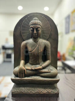 Meditating Bhumisparsha Buddha 3D Relief Sculpture Table Decor(Invoke Harmony 15 Inch Meditating Bhumisparsha Buddha 3d Relief Mural Transformative Wall Table Decor) 18 Meditating Bhumisparsha Buddha 3D Relief Sculpture Table Decor(Invoke Harmony 15 Inch Meditating Bhumisparsha Buddha 3d Relief Mural Transformative Wall Table Decor) -Artociti Sale Store meditating bhumisparsha buddha 3d relief sculpture table decor 183