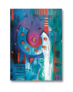 Modern Abstract Canvas Painting Buddha Set Of 3(Set Of 3 Ready To Hang Abstract Buddha Canvas Painting) -Artociti Sale Store modern abstract canvas painting buddha set of 3 wall decor 366