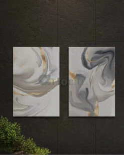 Modern Abstract Canvas Painting Fluid Art Design Art Prints Set Of 3 & Set Of 2 Giclee Prints(Abstract Minimalistic Fluid Art Design Art Prints Set Of 3 Ready To Hang) -Artociti Sale Store modern abstract canvas painting fluid art design prints set of 3 2 giclee 12x18 630