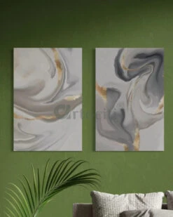 Modern Abstract Canvas Painting Fluid Art Design Art Prints Set Of 3 & Set Of 2 Giclee Prints(Abstract Minimalistic Fluid Art Design Art Prints Set Of 3 Ready To Hang) -Artociti Sale Store modern abstract canvas painting fluid art design prints set of 3 2 giclee 24x16 668