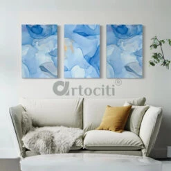 Modern Abstract Canvas Painting In India -Set Of 3(Modern Abstract Canvas Painting In India Set Of 3) -Artociti Sale Store modern abstract canvas painting in india set of 3 566