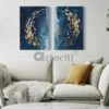 Modern Abstract Canvas Painting Ocean Abstract Fishes Set Of 2(Modern Abstract Canvas Painting Set Of 2 High Quality Giclee Print Gallery Wrapped Ready To Hang) 2 Modern Abstract Canvas Painting Ocean Abstract Fishes Set Of 2(Modern Abstract Canvas Painting Set Of 2 High Quality Giclee Print Gallery Wrapped Ready To Hang) -Artociti Sale Store modern abstract canvas painting ocean fishes set of 2 24x16 inches 271