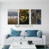 Modern Abstract Canvas Painting Set Of 3 Giclee Print(Abstract Wall Art Set Of 3 Gp Moa 06) -Artociti Sale Store modern abstract canvas painting set of 3 giclee print 24x16 inches 232