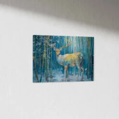 Multicolor Reindeer Abstract Canvas Giclee Print Modern Art Decor(Multicolor Reindeer Abstract Canvas Giclee Print Modern Art Decor) -Artociti Sale Store multicolor reindeer abstract canvas giclee print modern art decor 104