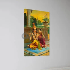 Muralidhara By Raja Ravi Varma Famous Canvas Painting(Muralidhara By Raja Ravi Varma Famous Canvas Painting) -Artociti Sale Store muralidhara by raja ravi varma famous canvas painting 708