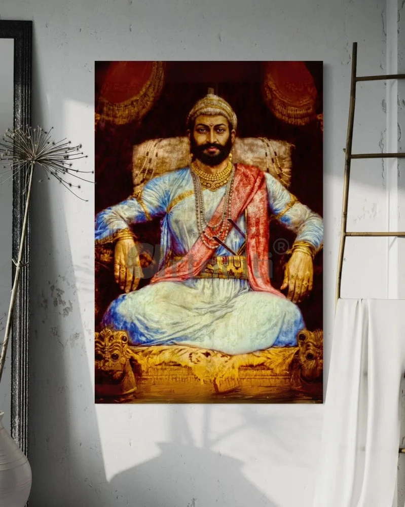 Original Image Of Chattrapati Shivaji Maharaj Giclee Canvas Art Print(Chattrapati Shivaji Maharaj Canvas Giclee Print) 4 Original Image Of Chattrapati Shivaji Maharaj Giclee Canvas Art Print(Chattrapati Shivaji Maharaj Canvas Giclee Print) - Image 2